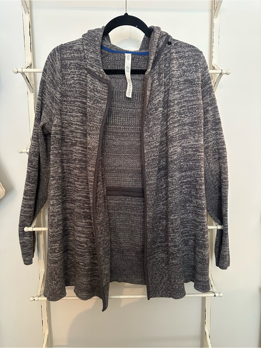 Lululemon Hooded Grey Cardigan